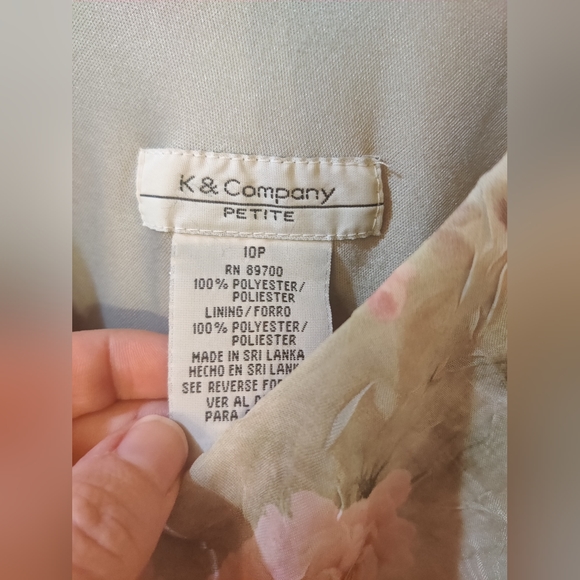 Gorgeous Y2K 90's Vintage Floral Dress and Top Set - Picture 12 of 12